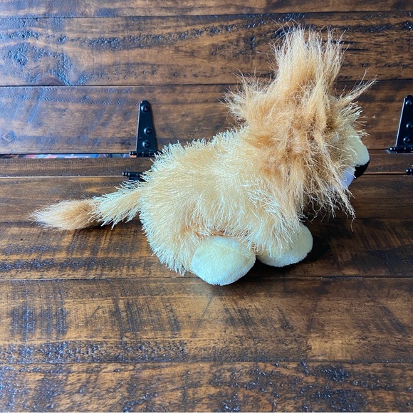 Ganz Webkinz Yellow Lion Cat African Wild Animals Plush Stuffed Safari - Picture 4 of 9